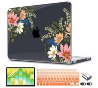 CISSOOK Hard Shell Case for MacBook Neo 13 inch 2026 A3404 Retro Flower