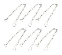 Cistern Flush Chain 25cm Easy Install Cistern Flush Chain 25cm(6PCS) | Fits most cisterns, easy DIY install, no tools needed, replaces old chains, restores flush function
