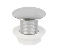 Cistern Hole Stopper - Chrome (Known as Cistern Hole Stopper/Cistern Stopper/Cistern Overflow Stopper/Cistern Plug/Cistern Stopper Also Available in 1,2,5 and 10 Bag Quantities)