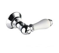 Cistern Lever 6, Chrome and White
