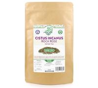 Cistus Incanus Loose Leaf Herbal Tea - Premium Rock Rose Leaves (100g) | Natural Remedy From The Mediterranean, Potent Herbal Infusion
