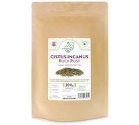 Cistus Incanus Loose Leaf Herbal Tea - Premium Rock Rose leaves - Natural Remedy From The Mediterranean (300g)