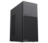 CiT Academy Mid-Tower Office PC Case With USB Type C and 80mm Rear Black Fan and 500W Power Supply Included