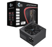 CiT Ace 650W ATX Power Supply Unit - 650W PC PSU with 120mm Silent Fan - Active PFC - Black Flat Cables - 6× SATA & 6+2 Pin PCIe - New Version ATX 1.3/2.03 Desktop Power Supply | Black