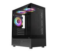 CIT Celsius Black MicroATX PC Gaming Case