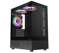 CIT Celsius Black MicroATX PC Gaming Case
