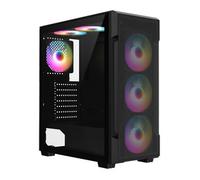 CiT Crossfire Mesh Black Mid Tower PC Gaming Case