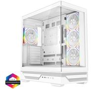 CiT Destiny White ATX ARGB Mid Tower Gaming Case - CSCITDESTINYWHT
