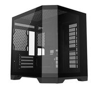 CiT DS240 Black Micro-ATX Tempered Glass PC Gaming Case