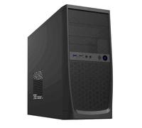 CiT Elite mATX Case w/ 500W PSU - Black