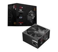 CiT FX Pro 750W PCIe 5.1 Wired 80+ Bronze ATX3.1 Power Supply Black
