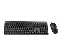CiT KBMS-001 USB Wired Keyboard & Mouse Combo Bundle
