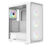 CiT Orion White ATX Gaming Case with Mesh Front and Tempered Glass Side - CIT-ORION-W