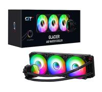 CiT Pro Glacier 360mm Infinity ARGB Black AIO Liquid Cooler - CIT-PRO-GLB-360