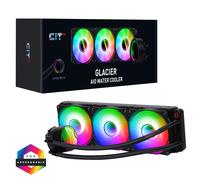 CiT Pro Glacier 360mm Infinity ARGB Black AIO Liquid Cooler - CIT-PRO-GLB-360