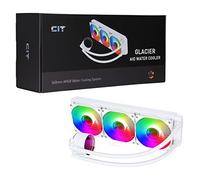 CiT Pro Glacier 360mm 4-Pin PWM ARGB Infinity AIO Liquid Cooler White
