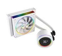 CiT Pro Saturn 120mm White CPU Liquid Cooler With Display