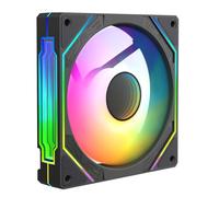 CiT Pro Storm PC Case Fans 120mm ARGB, PWM PC Fan, Infinity Mirror, Black