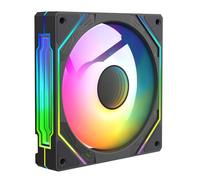 CiT Pro Storm PC Case Fans 120mm ARGB, PWM PC Fan, Infinity Mirror, White