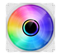 CiT Pro YH120 120mm ARGB White Inner-Ring Infinity Fan - CIT-PRO-YH120-W