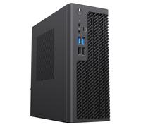 CiT S160 Mini Desktop Case 4.0 Litre With Mesh Front Panel 2 x USB3.0, 2 x USB2.0, 1 x USB Type C, 1 x 80mm Black PWM FDB Fan & GameMax GF-300G Flex 300W Power Supply Pre-Installed