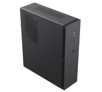 CiT S8i-AC SFF Micro-ATX Office PC Case - Micro-ATX & Mini-ITX Support - 80mm Fan Pre-Installed - Brushed Finish - 1 x USB 3.0 & 1 x USB Type-C - Compact Business Workstation Case | Black