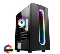CiT Sauron ARGB PC ATX Gaming Case 1 x 120mm ARGB Fan Included