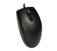 CiT Scroller LED Optical Mouse, 7 Colour Breathing LED Backlight, 3 Buttons, 1000 DPI, Comfortable Grip, Ergonomically Designed For Office, Home and School Environments | Black