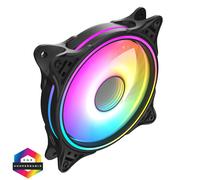 CIT Tornado FNB 120mm RGB LED Fan - High Airflow. Quiet Operation. 4-P