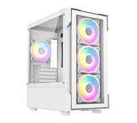 CIT Tornado White MicroATX PC Gaming Case