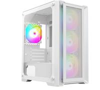 CIT Vento Micro ATX ARGB PC Gaming Case - White - CIT-VENTO-WHT