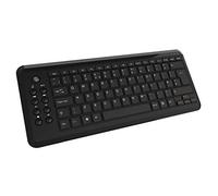 CiT WK-838 Premium Mini M-Media Keyboard, Business/Home Users, 83 Keys, Multimedia Functions, Compatible For Windows & Mac, USB Connection, UK Layout | Black