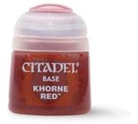 Citadel Games Workshop Colour Base: Khorne Red (12ml) Paint Citadel Multicolor
