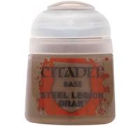 Citadel Games Workshop Colour Base: Steel Legion Drab (12ml) Paint Citadel Multicolor