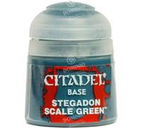 Citadel Games Workshop Colour Base: Stegadon Scale Green (12ml) Paint Citadel Multicolor