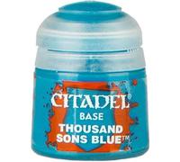 Citadel Games Workshop Colour Base: Thousand Sons Blue (12ml) Paint Citadel Multicolor