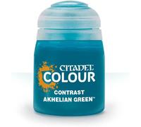 Citadel Games Workshop Colour Contrast: Akhelian Green (18ml) Paint Citadel Multicolor