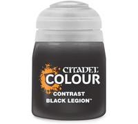 Citadel Games Workshop Colour Contrast: Black Legion (18ml) Paint Citadel Multicolor