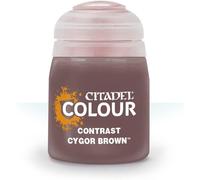 Citadel Games Workshop Colour Contrast: Cygor Brown (18ml) Paint Citadel Multicolor