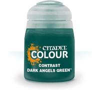 Citadel Games Workshop Colour Contrast: Dark Angels Green (18ml) Paint Citadel Multicolor