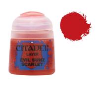 Citadel Games Workshop Colour Layer: Evil Sunz Scarlet (12ml) Paint Citadel Multicolor