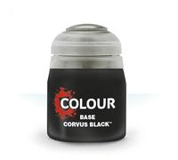 CITADEL Games Workshop Corvus Black Paint - Wh Colour - Base Model Paint - 12ml