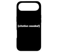 Citation Needed for Writers, Skeptics and Sarcasm Fans Case for iPhone Air