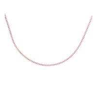 Citerna 9 ct Rose Gold 1.4 g Curb Chain Necklace of 18 Inch/46 cm Length