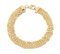 Citerna 9ct Yellow Gold Bismarck Bracelet of Length 19cm