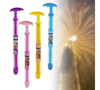 Cithway Fireworks Water Gun, Large Tank Multi Spout Firework Romantic Water Gun, Pusher Type Water Squirter Toys For Bathing, Pool, Water Firework Spray Toys For Kids, Adults (4PCS)
