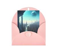 Cities Of The Future Blank Greeting Card, 4x6 Inches, #Holiday Greeting Card, Suitable For All Occasions.