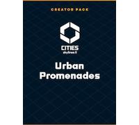 Cities: Skylines II - Creator Pack: Urban Promenades (PC) - Steam Key - EUROPE