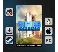 Cities Skylines - Steam Key | PC & Mac Game