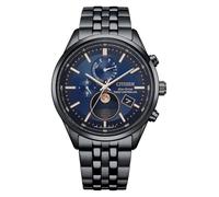 Citizen 32031342 Men's Watch Analogue Eco-Drive Radio, blue, Einheitsgröße, Modern